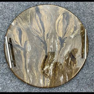 Handmade lazy susans/charcuterie tray